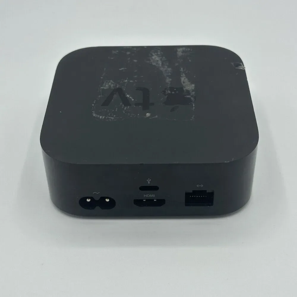 Apple TV HD 4th Gen A1625 Streaming Media Player Power Cord/HDMI Included